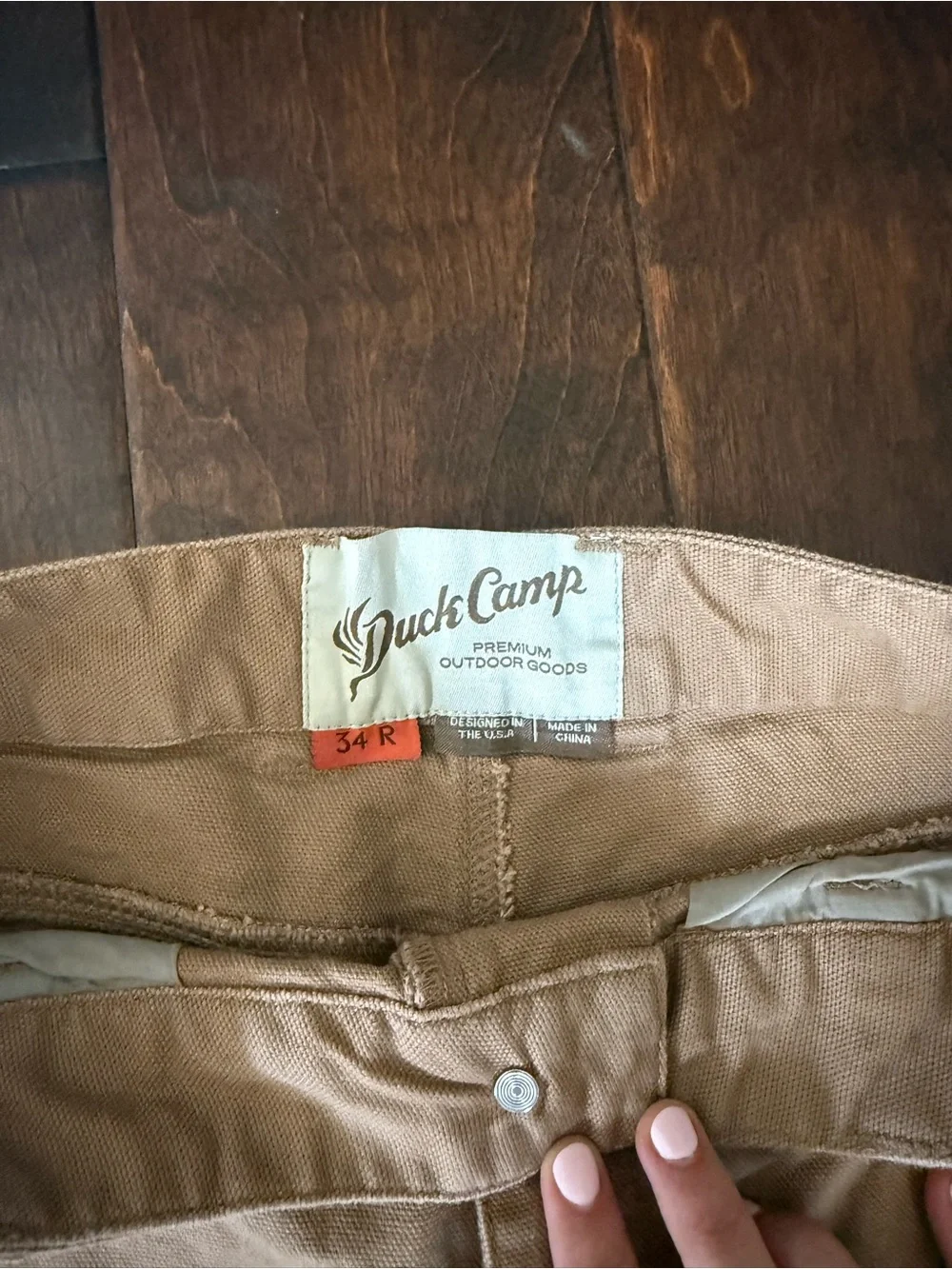 Duck Camp Men's Khaki Pants